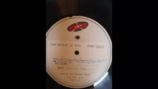 More 1940s transcription discs