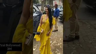 Tanishaa Mukherjee arrived at Sangeet ceremony 🥰❤️#shorts #kajol#viral