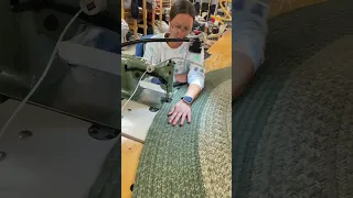 Braid your Own RUG #shorts #braidingmachine #youtubeshorts #spindle #spindle #homedecor #diy