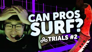 Can CS:GO PROS SURF on KITSUNE?!?! | Surf Competition #2 - Cloud9 CS:GO Trials