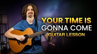 Your Time Is Gonna Come » Acoustic Guitar Lesson » Led Zeppelin