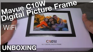 Digital Picture Frame Marvue C10W with WiFi connectivity