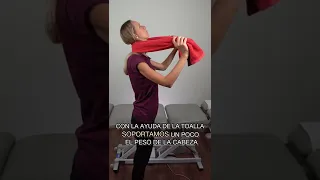 Como Mejorar Postura del Cuello | Ejercicio Rectificación Cervical