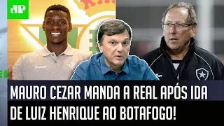 "Essa CONTRATAÇÃO do Luiz Henrique NÃO É do Botafogo! Gente, o Textor..." Mauro Cezar FALA TUDO!