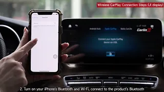 CarlinKit 5.0 | 2air adapter convert wired CarPlay into wireless-connection tutorial
