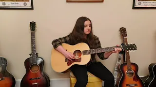 Mississippi John Hurt's Richland Woman Blues  played by 14 year old Muireann on a Gibson 50s LG-2 AN