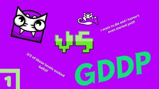 COMPLETING THE GDDP GEOMETRY DASH DEMON PROGRESSION PART 1!