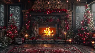 Fireplace Ambience 🔥 Relax in the night with the crackling sound of a cozy fireplace