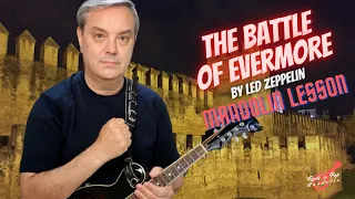 Battle of Evermore (Led Zeppelin) – Mandolin Lesson #rockpopmandolin