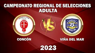 CONCÓN VS VIÑA DEL MAR SELECCIONES ADULTAS