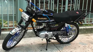Suzuki AX100 motorcycle in America