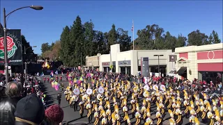 Banda Municipal de Acosta en el Desfile de las Rosas 2019