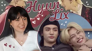 TOO CUTE! | HYUNLIX Reaction | Stray Kids HYUNJIN and FELIX being each other's fanboys