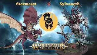 New GHB Battle Report: Stormcast Dragons vs Sylvaneth!!