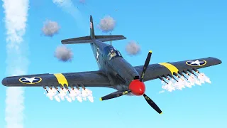 CANNON MUSTANG DESTRUCTION | P-51