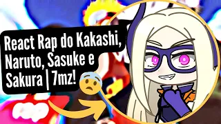Heróis bnha Reagindo ao Rap do Kakashi, Naruto, Sasuke e Sakura - TIME 7