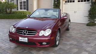 2005 Mercedes Benz CLK500 Cabriolet Review and Test Drive by Bill - Auto Europa Naples