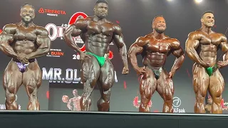 2022 Mr Olympia Prejudging - SECOND CALLOUT