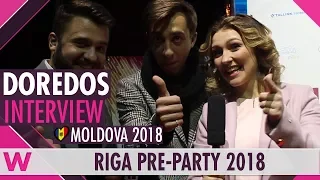 DoReDos (Moldova 2018) Interview | Eurovision Pre-Party Riga 2018