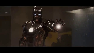 Iron Man vs Rhodey | Party Fight Scene | Iron Man 2 2010 HD