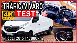 TRAFIC 3 VIVARO 2 LONG 1.6dci 120KM 2015 TEST DROGOWY