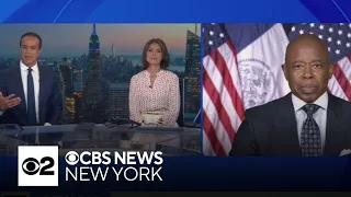 Mayor Eric Adams discusses congestion pricing postponement on CBS New York