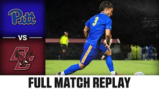 Pitt vs. Boston College Full Match Replay | 2023 ACC Men's Soccer