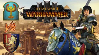 The Forbidden Repanse Tech | Bretonnia vs Tomb Kings - Total War Warhammer 3