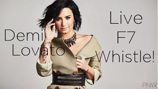 Demi Lovato - Live F7 Whistle/Exclamation!