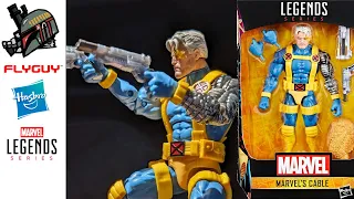 Hasbro Marvel Legends Series Cable X-Men Action Figure Review FLYGUYtoys