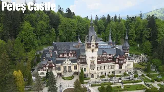 Peles Castle, the most beautiful castle in Europe, Sinaia Carpathian Mountains.