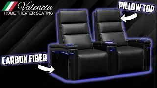 Valencia Theater Seating | Monza Pillow Top Carbon Fiber Review