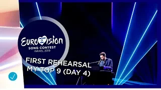 Eurovision 2019: first rehearsal - my top 9 (07/05/2019 - semifinal 2)