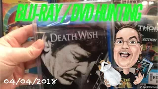 BLU-RAY / DVD HUNTING with Big Pauly (04/04/2018) - SLOW WEEK!!