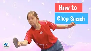 How to Play a Chop Smash to Finish a Point on High Ball