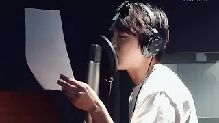 [ENG SUB] Jin Recording Super Tuna 🦈 'Sea of JIN island' production film #jin #army #youtube #video