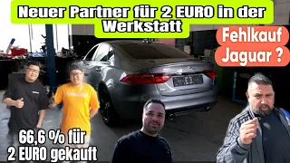 66,6 % der Werkstatt Verkauft für 2 Euro. Fehlkauf Jaguar ?.