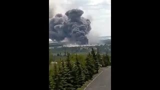 Factory of "Knauf" in Ukraine: fire after missile attack