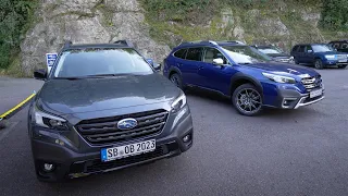 Automobile 2024: Der große Vergleich 2022 vs 2023 Subaru Outback 2.5i Exclusive Cross Lineartronic