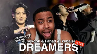 Jungkook 'Dreamers' LIVE Performance LIT UP QATAR! (Reaction)