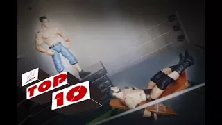 Top 10 WWE Tables Moments! (EXTREME Figure Stop Motion)