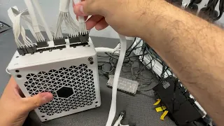 Corsair RM850 POWER SUPPLY UNBOXING AND FULL INSTALL