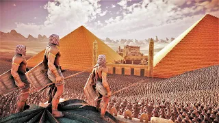 CAN 1 MILLION EGYPTION SOLDIERS STOP 300.000 SPARTAN INVASION - Ultimate Epic Battle Simulator 2