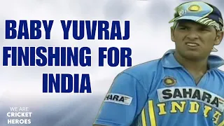 19 Year Old Aggressive Yuvraj Singh helped India to win a Low scoring Match