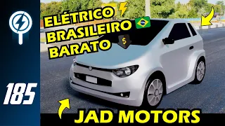 CONHEÇA A JAD MOTORS - O SONHO DO CARRO ELÉTRICO BRASILEIRO BARATO !!!