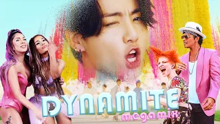 BTS - Dynamite (Megamix) ft. Ariana Grande, Lady Gaga, Bruno Mars, TWICE