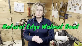 Back With A Vengeance: Natural Edge Walnut
