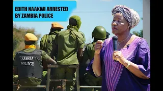 Edith Nawakwi Arrested by Zambia Police