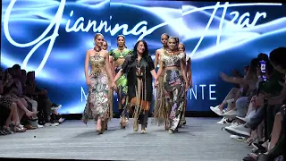 KissMyKite at Art Hearts Fashion Miami Swim Week covering Designer Giannina Azar walking with models