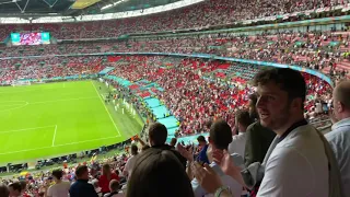 Sweet Caroline - Wembley- England  VS Germany 2-0